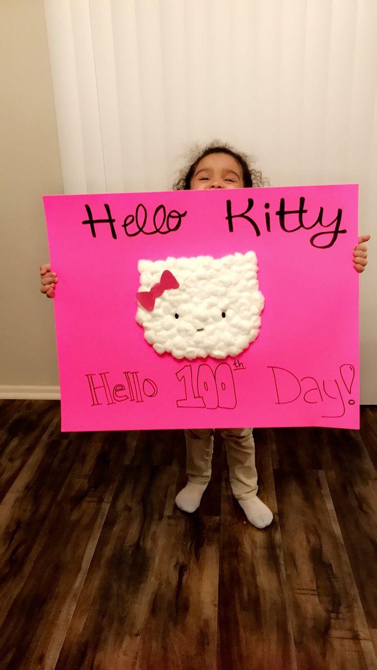 Hello Kitty 100 Days of School Shirt Girl
