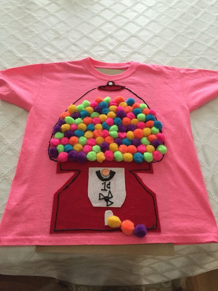 100 Days of School Gumball Machine T-Shirt