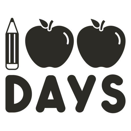 100th Day School T-Shirt Ideas with Pencils