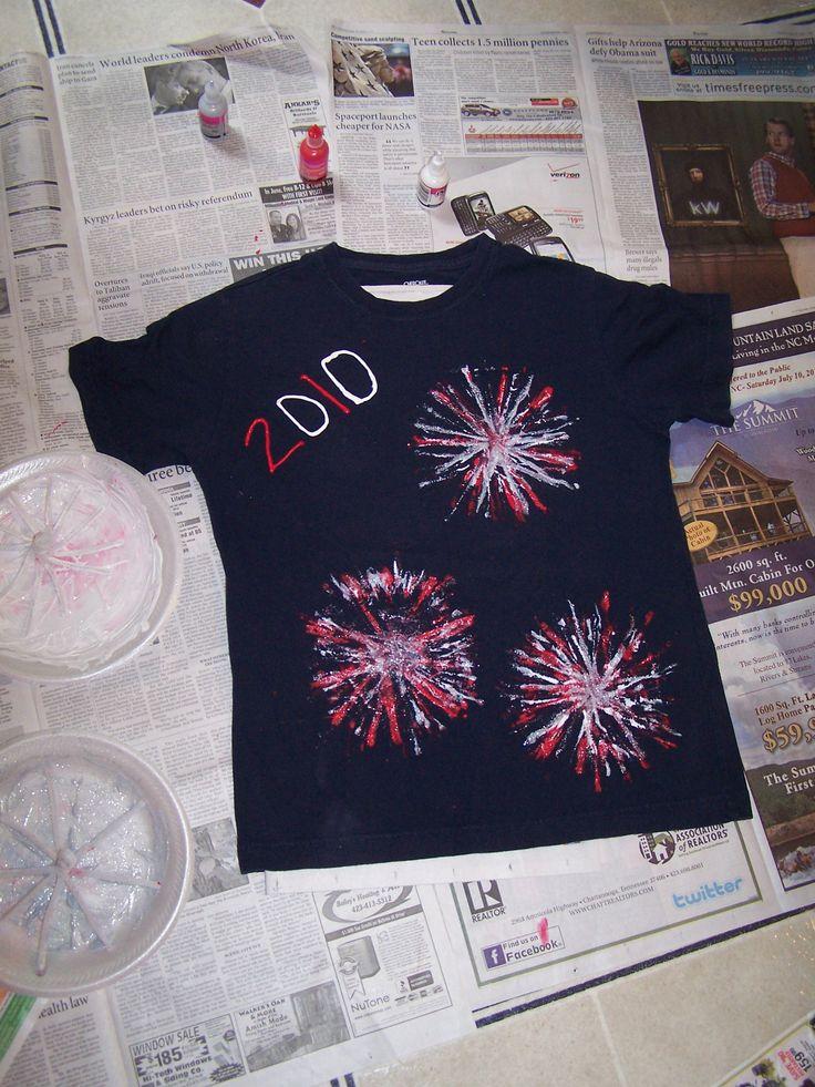 Kids Wearing Fourth of July Shirts at Parade