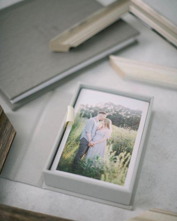 Long distance relationship photo album full of memories