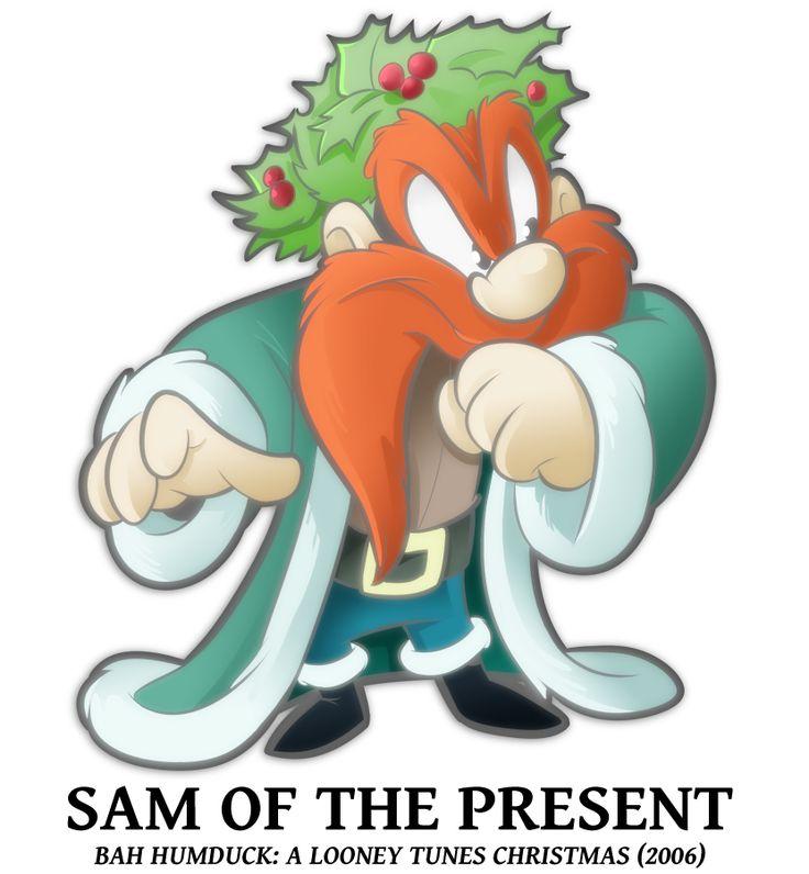 looney tunes christmas character graphic tee