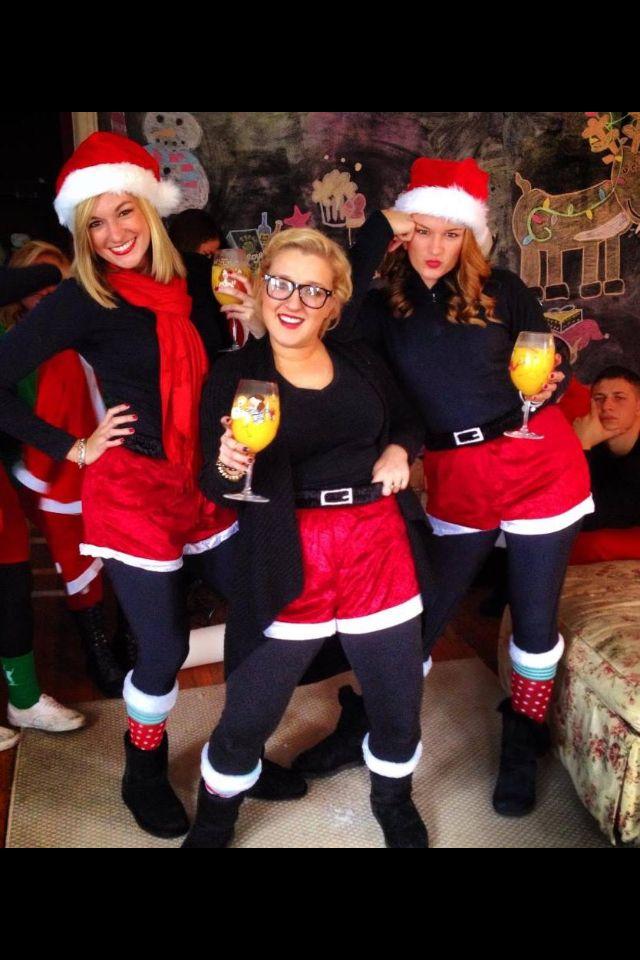 Macy's Women's Ugly Christmas Sweater Group Photo at Party
