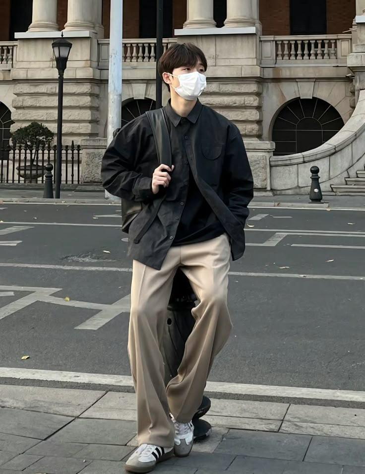 man wearing jordan chinese new year outfit street style
