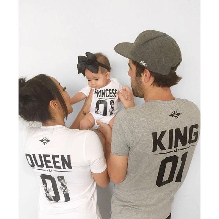 Matching King Princess Fathers Day T Shirts