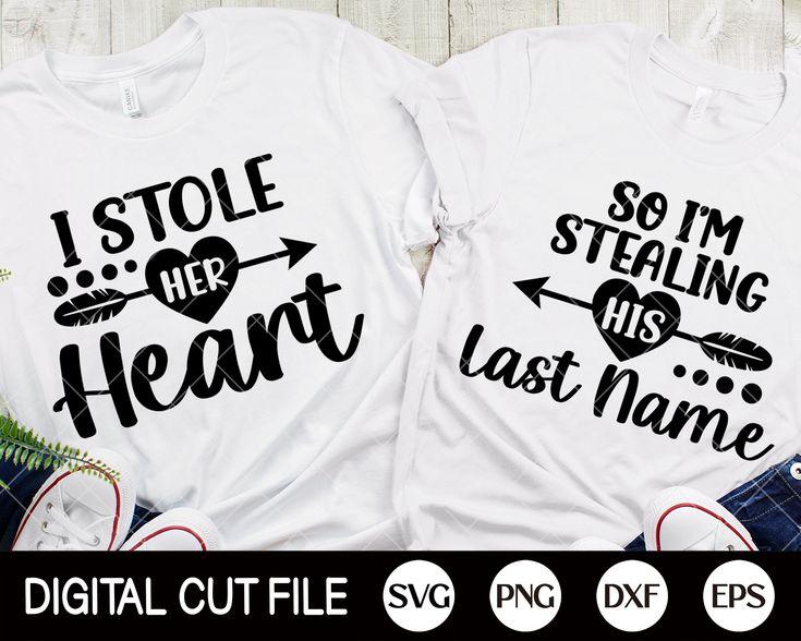 Matching Valentines Day Shirts with Heart Designs