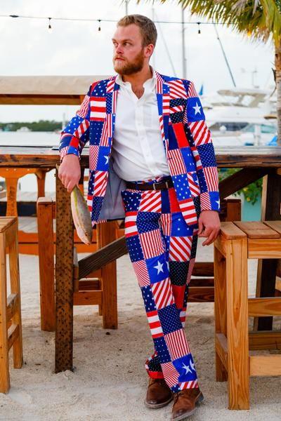 Mens 4th July Family Outfit