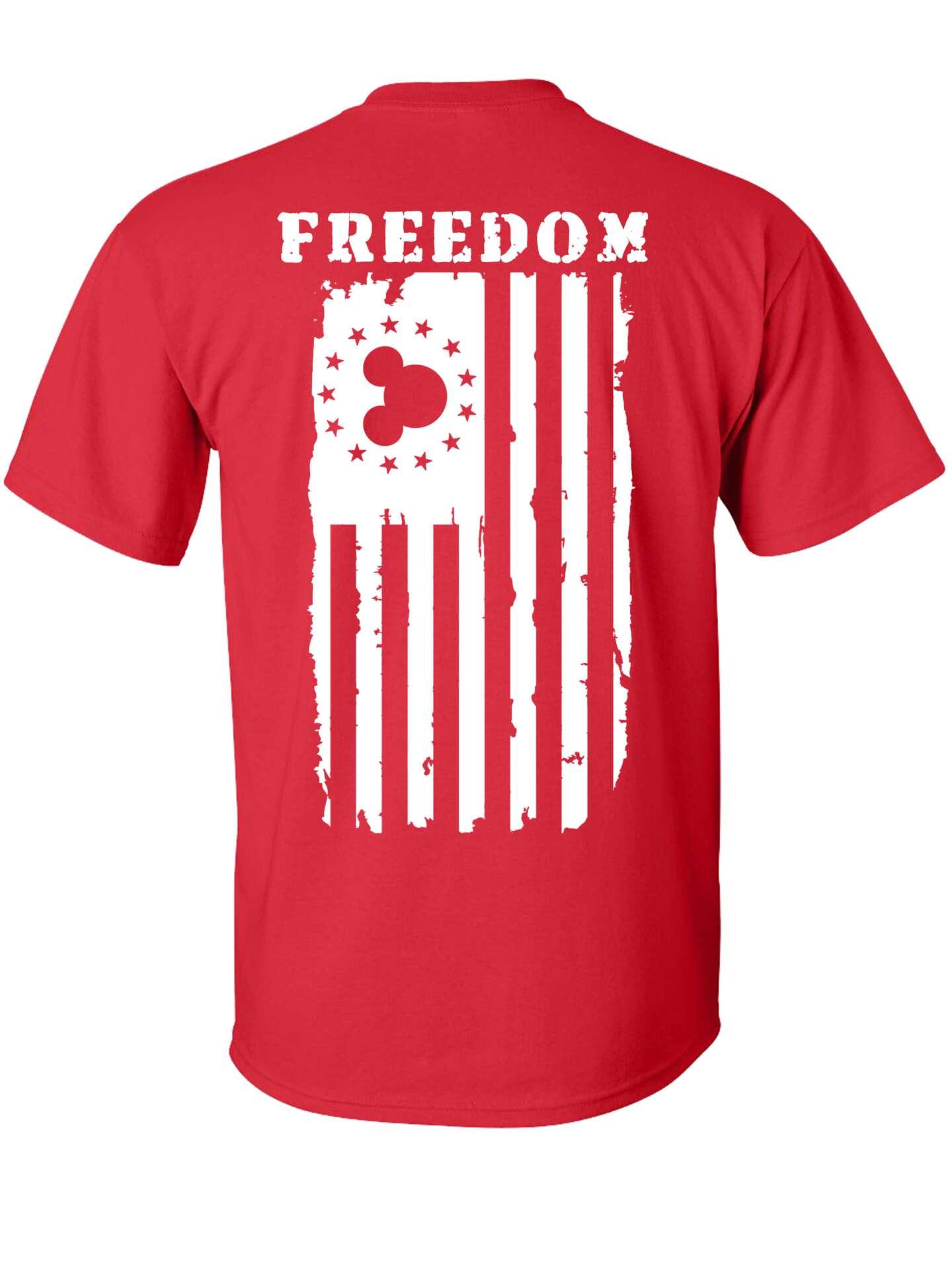 Mickey Mouse American Flag Shirt