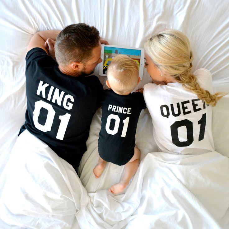 Mother Prince Son Queen Family Photo