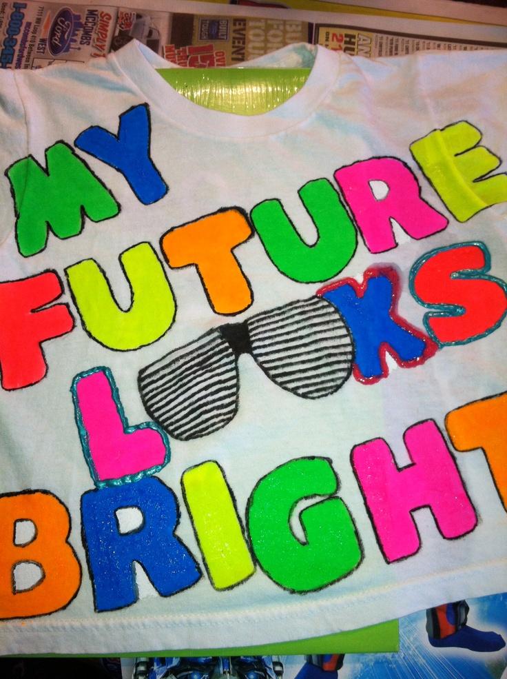 Bright Neon 4th of July Tie Dye Shirt