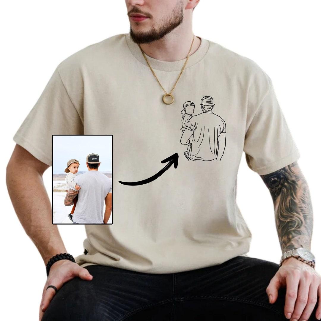 personalised father's day tshirt