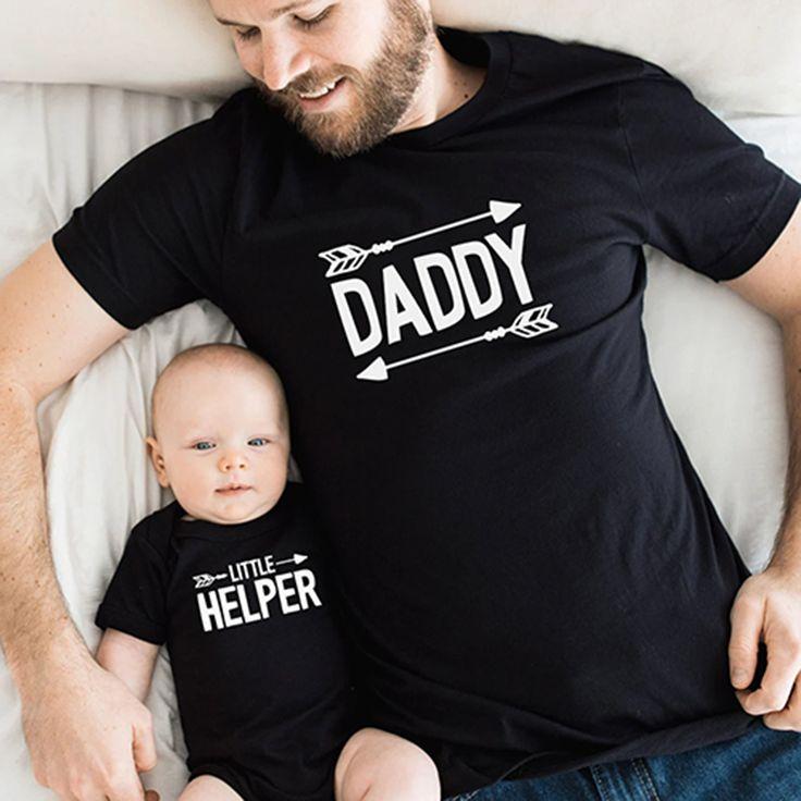 New Dad T-Shirt and Baby Onesie Matching Set