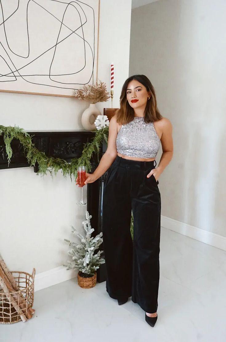 New Years Eve Sequin Top