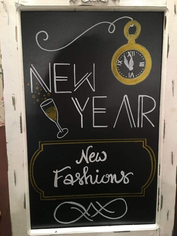 New Year's Eve shirt selection at local boutique