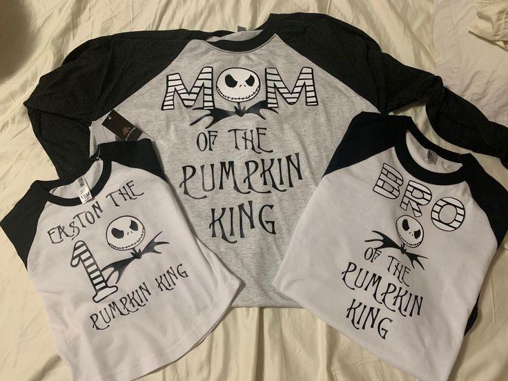 Nightmare Before Christmas family matching shirts Halloween