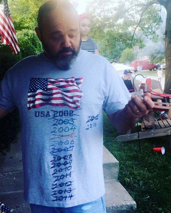 Novelty 4th of July T-Shirt for Men