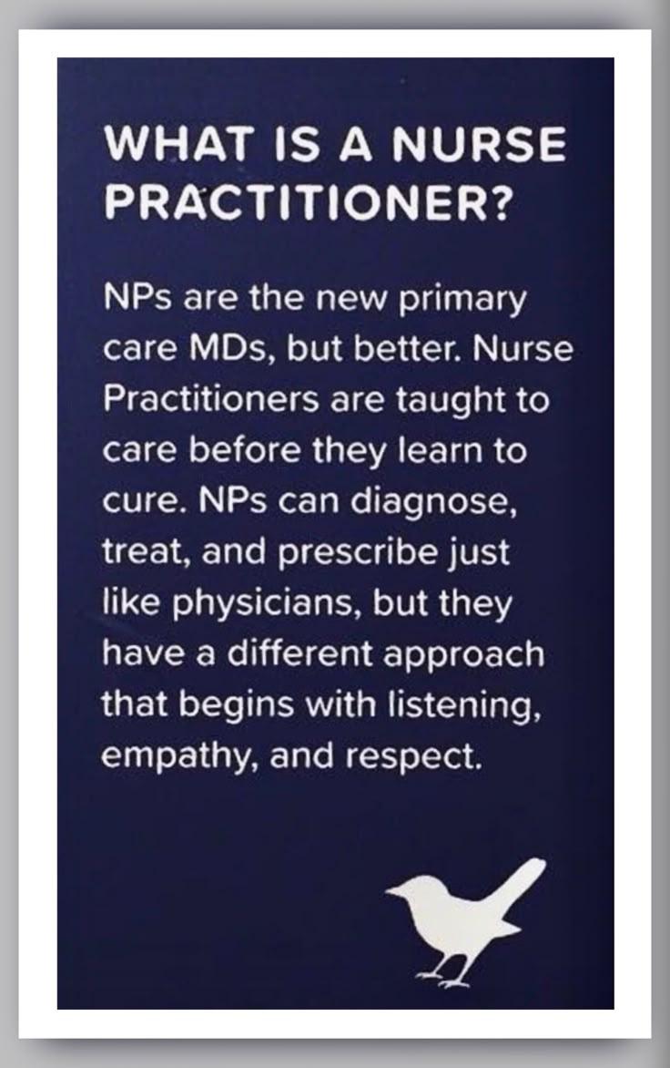 Nurse Practitioner Shirt Relaxed Fit Blue