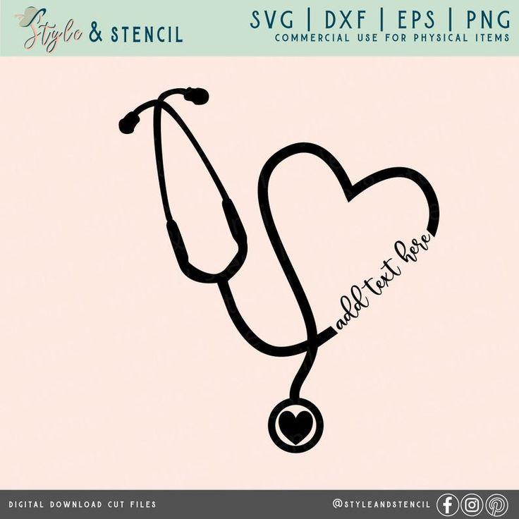Nurse Practitioner T-shirt with Stethoscope Heart Design