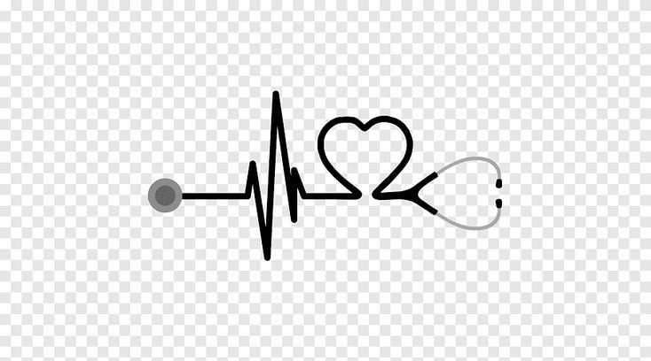 Nursing T-Shirt with Stethoscope Heart