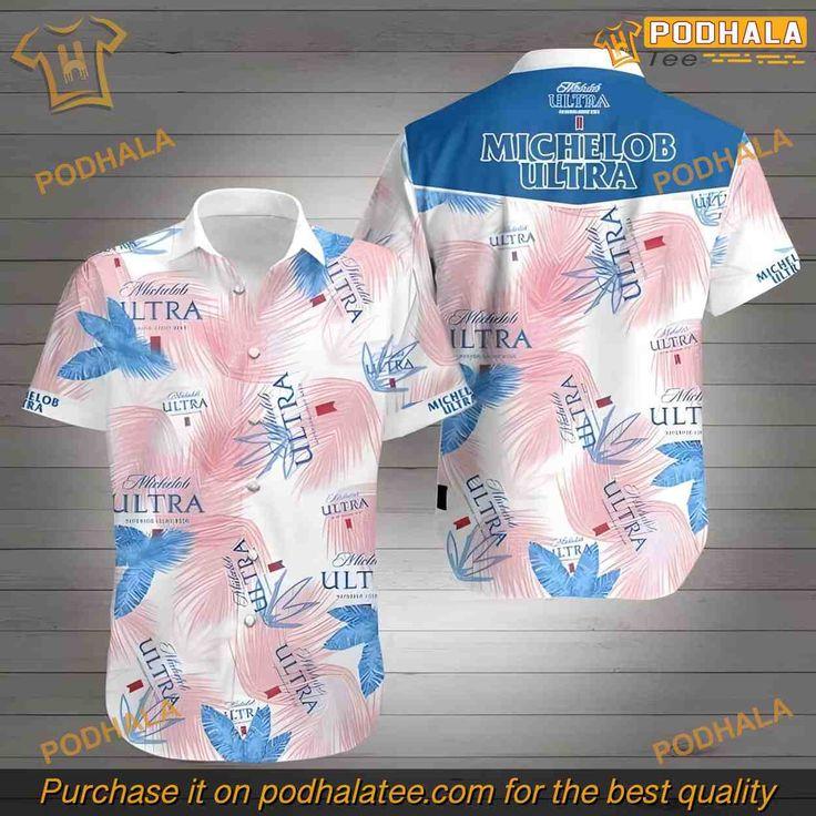 Patriotic Aloha Shirt Fireworks