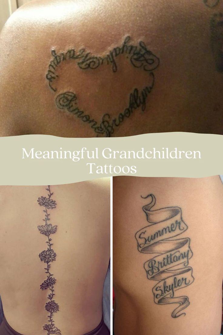 Personalized grandma hoodie displaying grandchildren names design