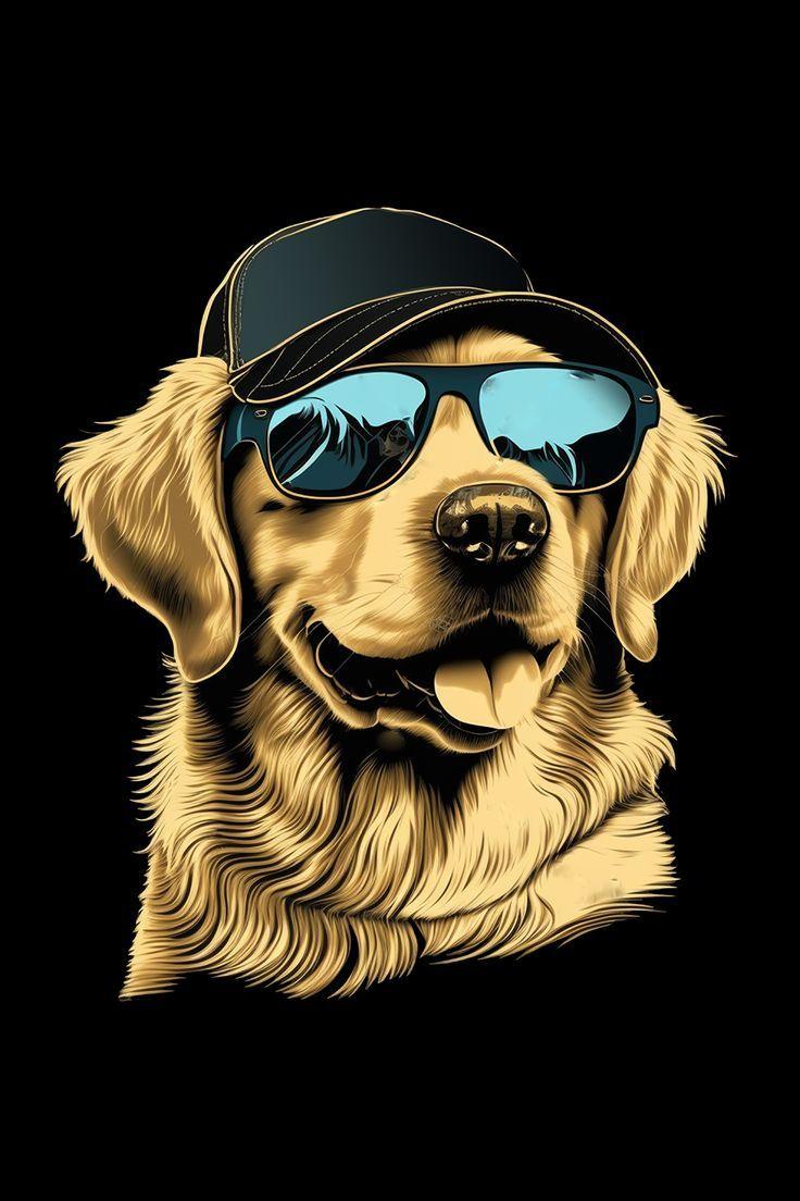Proud Dog Dad Golden Retriever T-Shirt