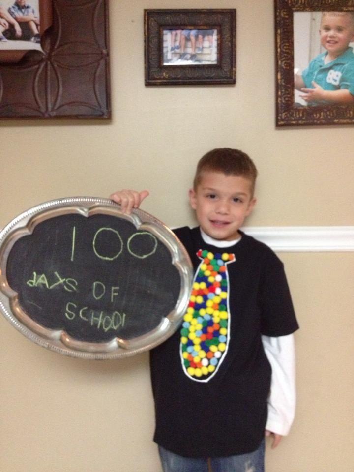 DIY School Shirt with 100 Colorful Pom Poms