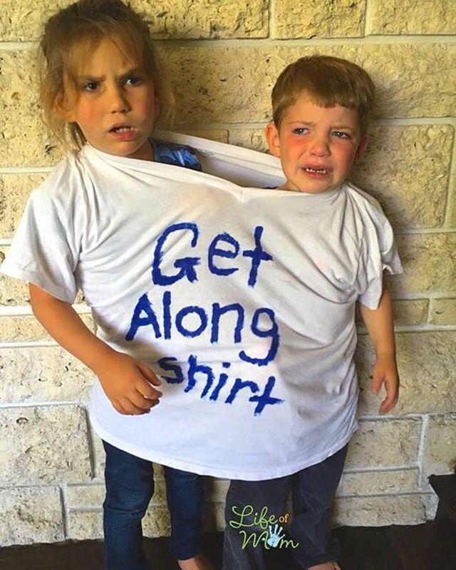 Funny Sibling Fight T Shirt