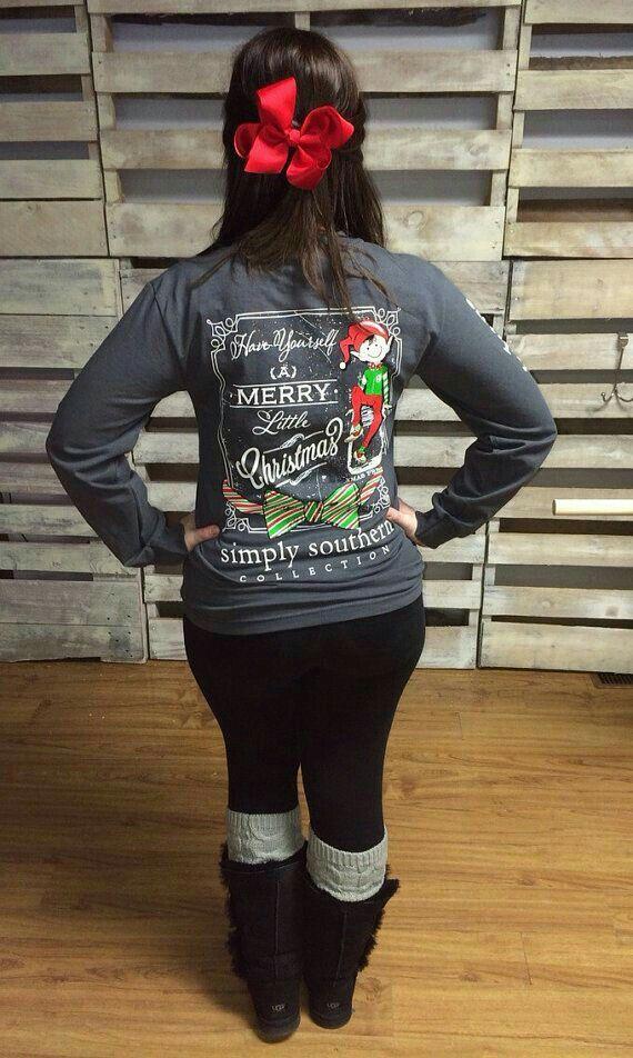 Simply Southern Christmas Tree Shirt
