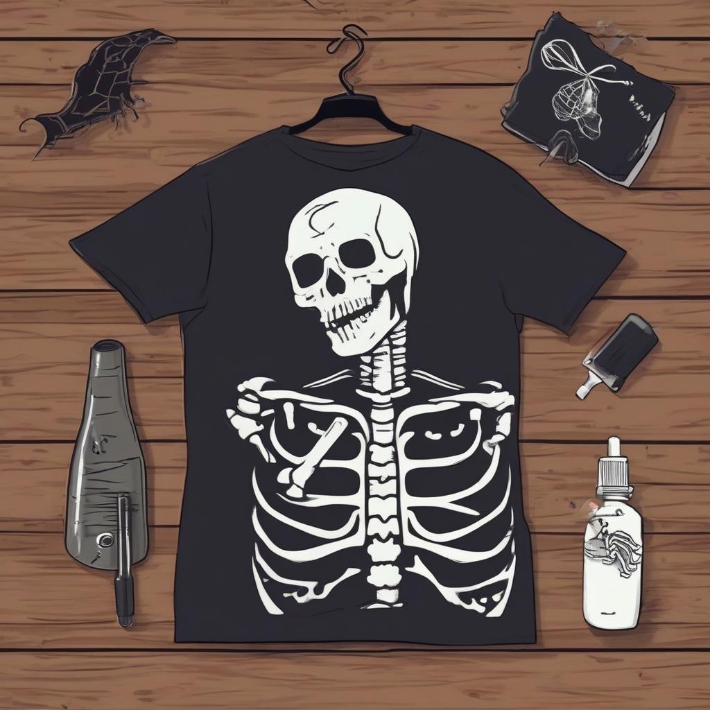 skeleton-halloween-shirt
