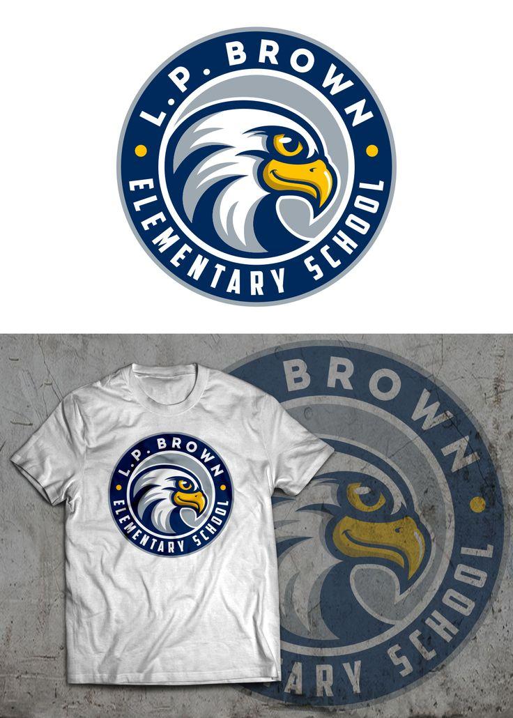 students designing school logo shirts using design software