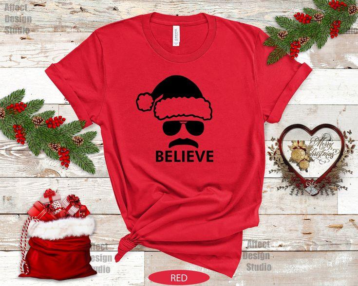teacher christmas shirt with santa hat