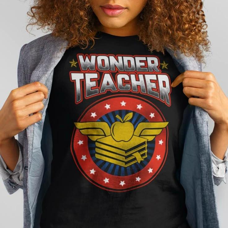 Teacher Wearing an Appropriate Shirt in the Classroom