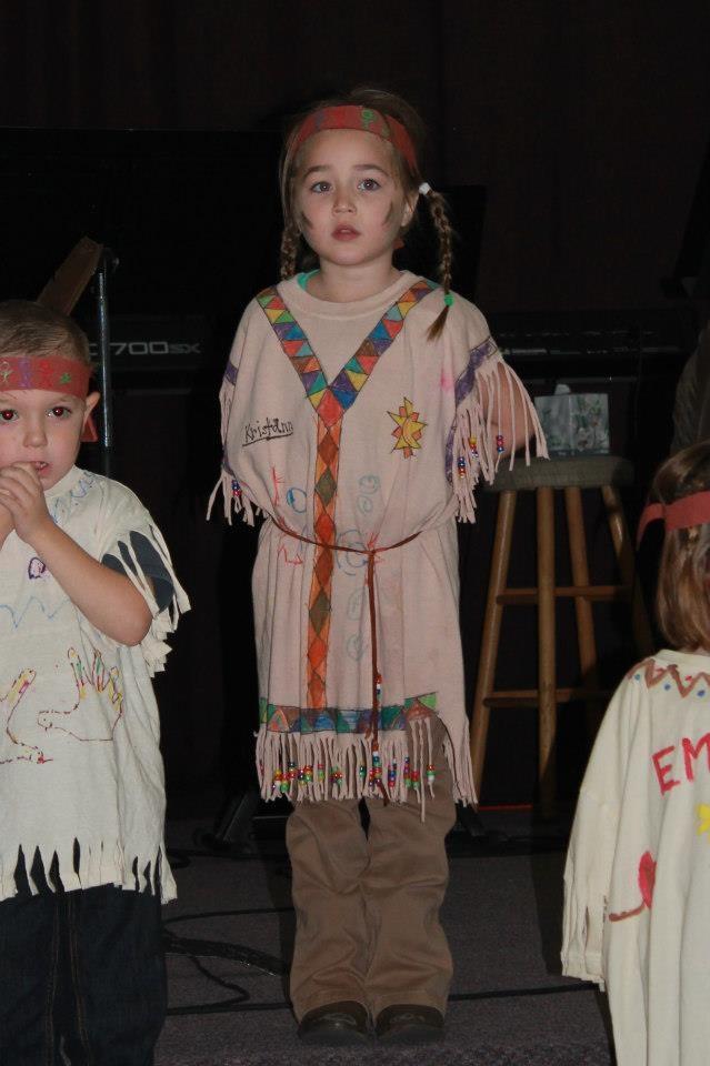 Thanksgiving Tunic Made from an Oversized Shirt for Kids