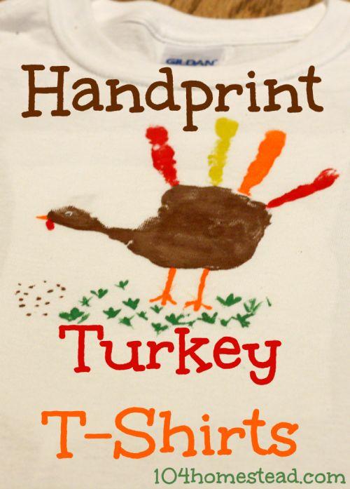 Toddler Girl Wearing Adorable Turkey Shirt for Thanksgiving