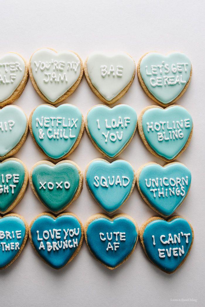 Valentine's Day Homemade Cookies for Girlfriend