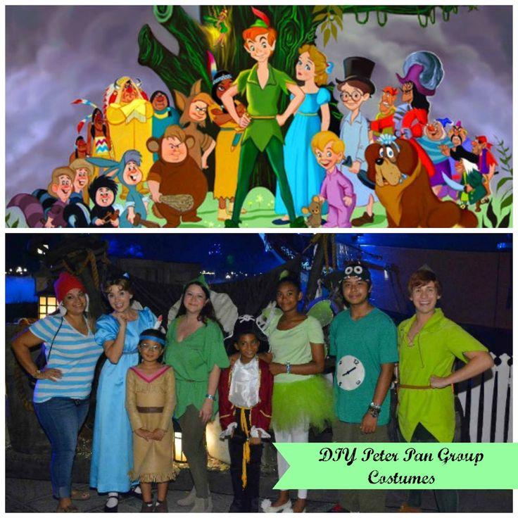 Family Peter Pan Halloween Costume