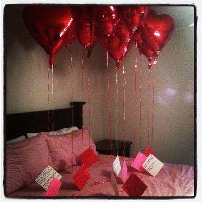 Valentine's Day Room Decoration Love Notes